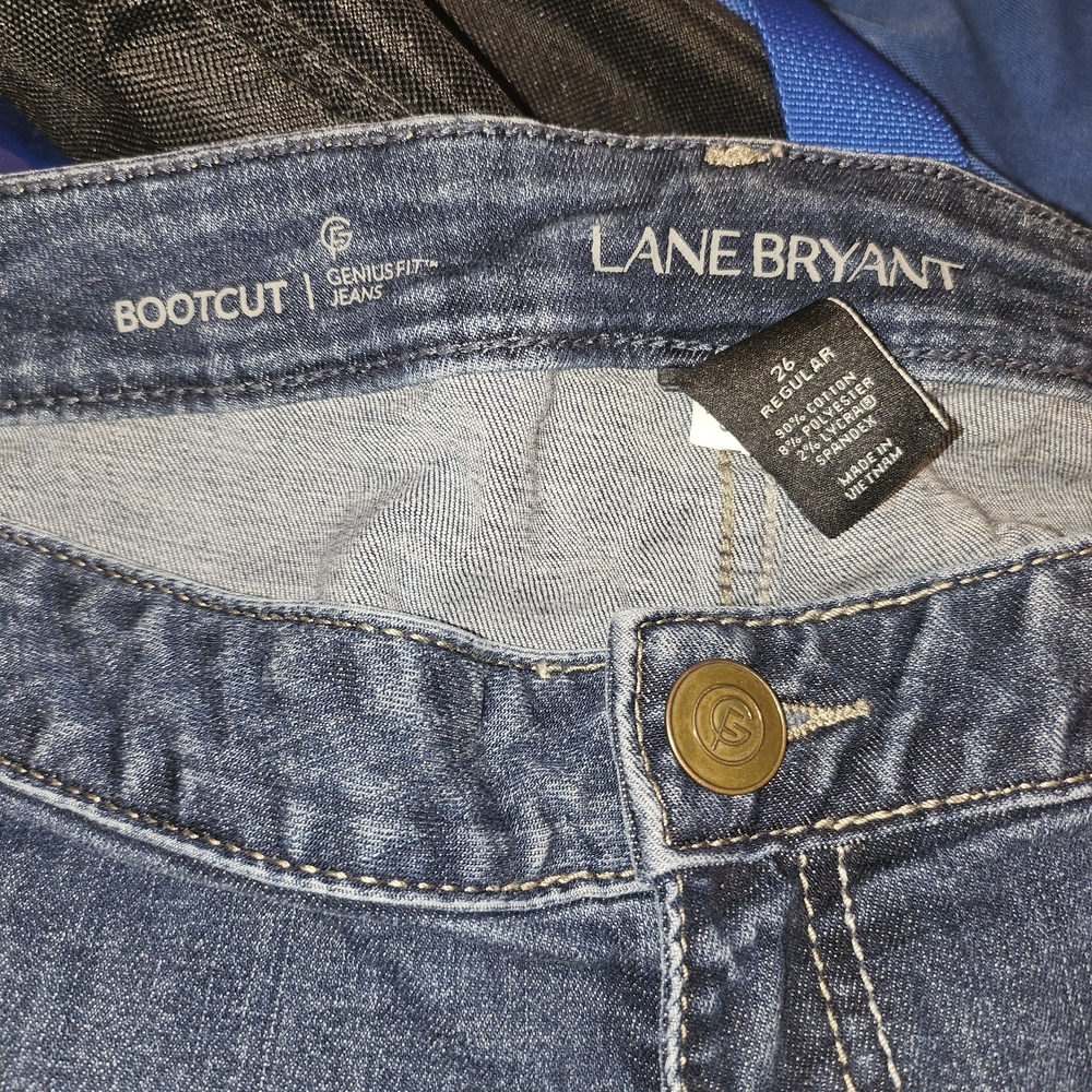 Lane Bryant Blue Bootcut Denim